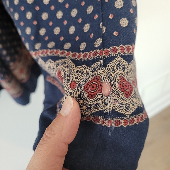 Ark and Co navy blue wide leg shorts size Medium - Picture 14 of 14